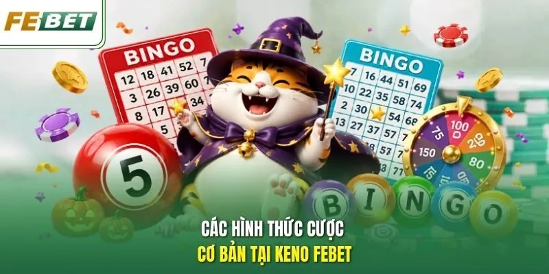 Các hình thức cược cơ bản tại Keno Febet 