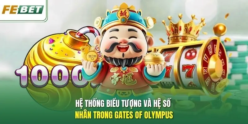Hệ thống biểu tượng và hệ số nhân trong Gates of Olympus