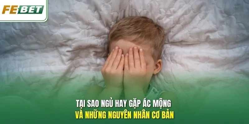 Tại sao ngủ hay gặp ác mộng và những nguyên nhân cơ bản